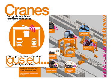 Brochure : systèmes de chaînes porte-câbles pour la logistique intermodale