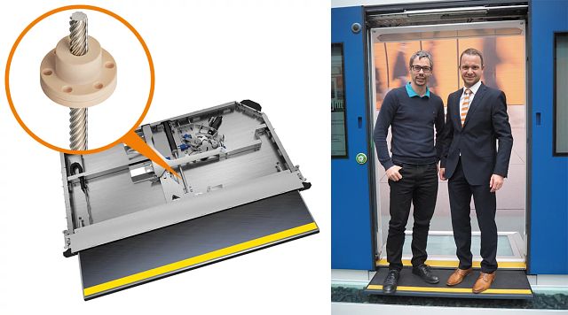 Sliding Step Reliable and cost-effective sliding steps in trains