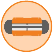 Ideal for use on soft shafts