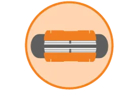 Ideal para usar en ejes blandos