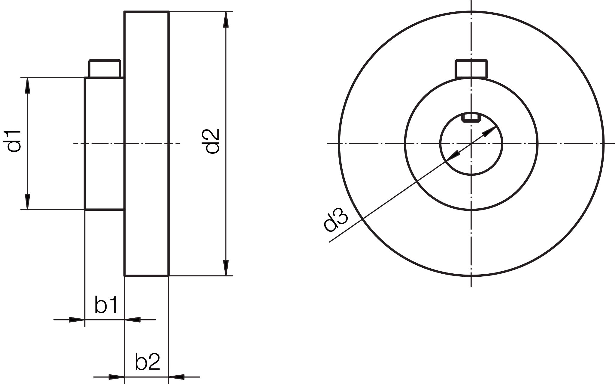 DLE-HW-40-050-A technical drawing