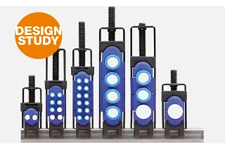 CFX stacker saddle for pneumatic hoses