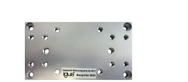 drylin mounting plate for igus linear modules