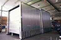 hangar made of metal