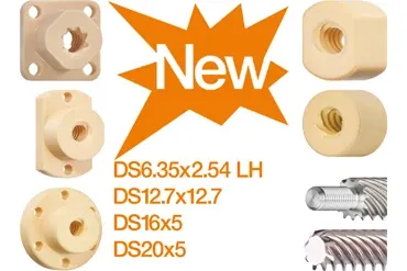 New dryspin thread sizes