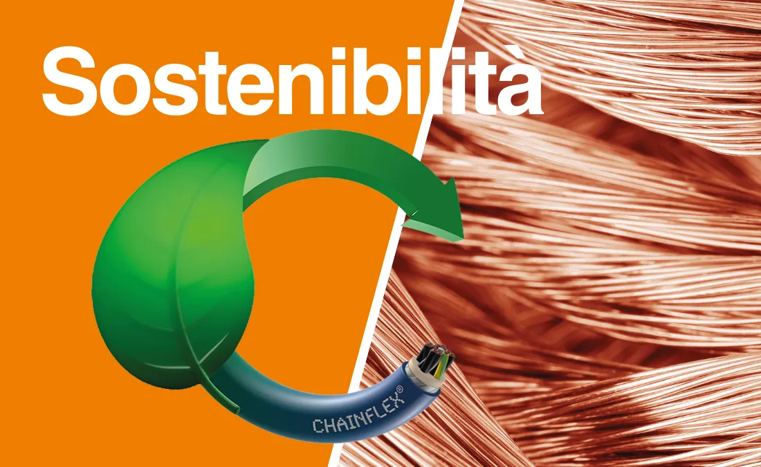Sostenibilità dei cavi chainflex