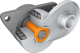 Cojinete liso en tensor de correa