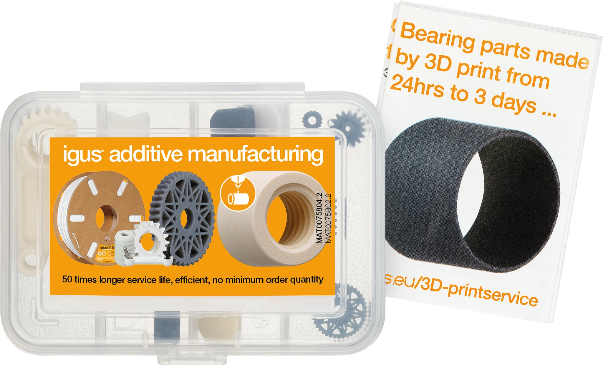 3Dプリント材質のサンプルBOX