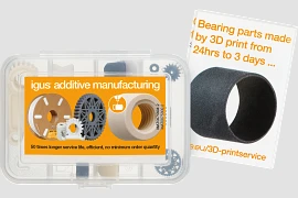 3D printing material sample box