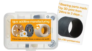 3D printing material sample box