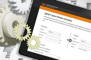 Service life calculator for energy chains