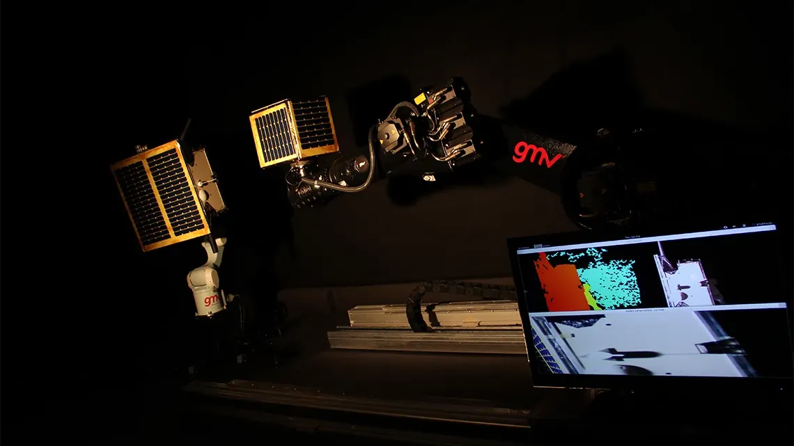 Robot station de recherche