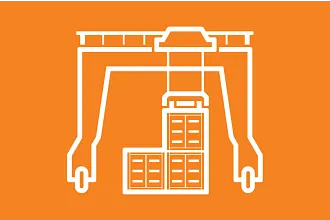 Automated stacking crane