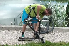 Folding mountain bike from Tonkel Om