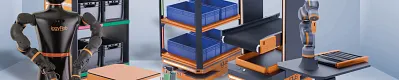 Material handling automation with igus Low-Cost Automation