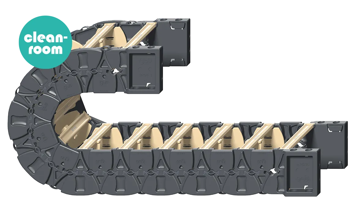 Cadena de energía para salas limpias C6
