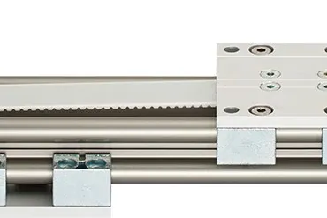 Posicionamiento izquierda-derecha con las guías lineales de igus