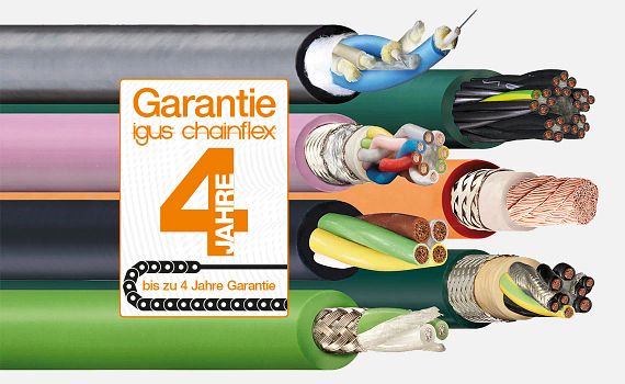 chainflex 4 Jahre Garantie