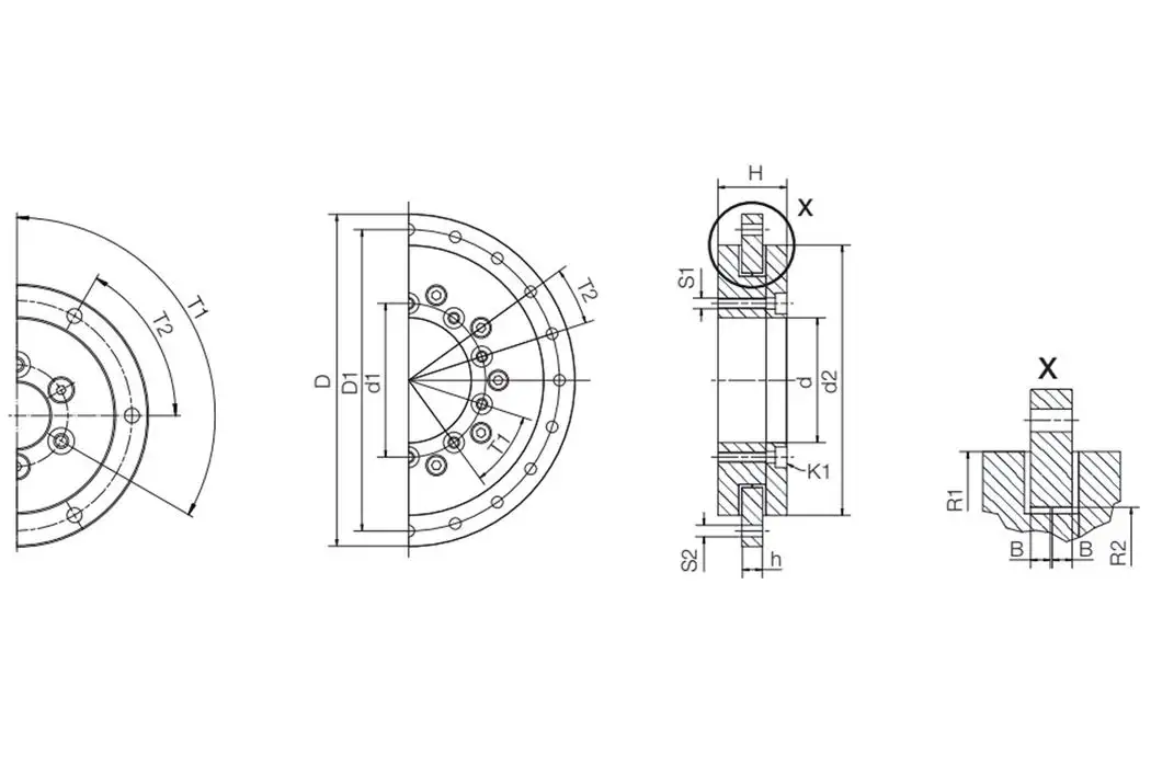 PRT-01-20-P technical drawing