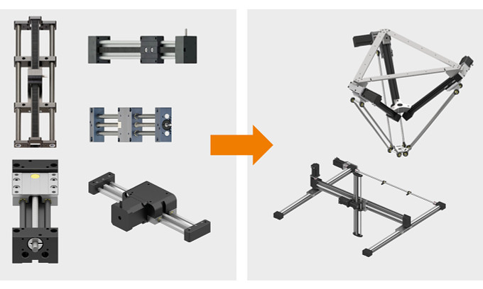 Create your own robot with modular robotics