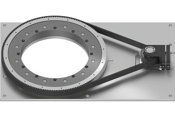 drylin DLE-RT-300 rotary table with stepper motor