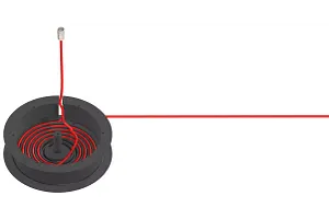 Aufbau des Kabelaufrollers e-spool flex