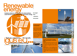 Megújuló energia iparági brosúra