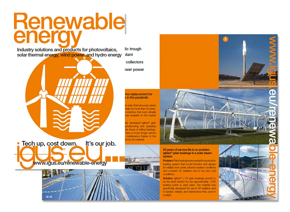 Folleto sobre energías renovables