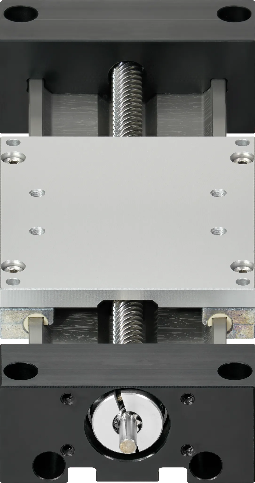 drylin SAW linear guide with lead screw drive