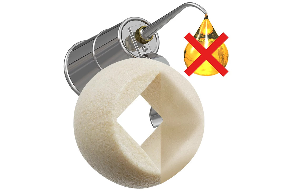 Lubrication & maintenance free