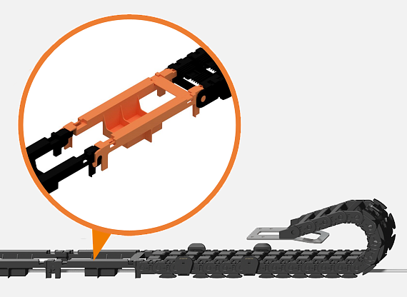 Rail de glissement AG5.Rail