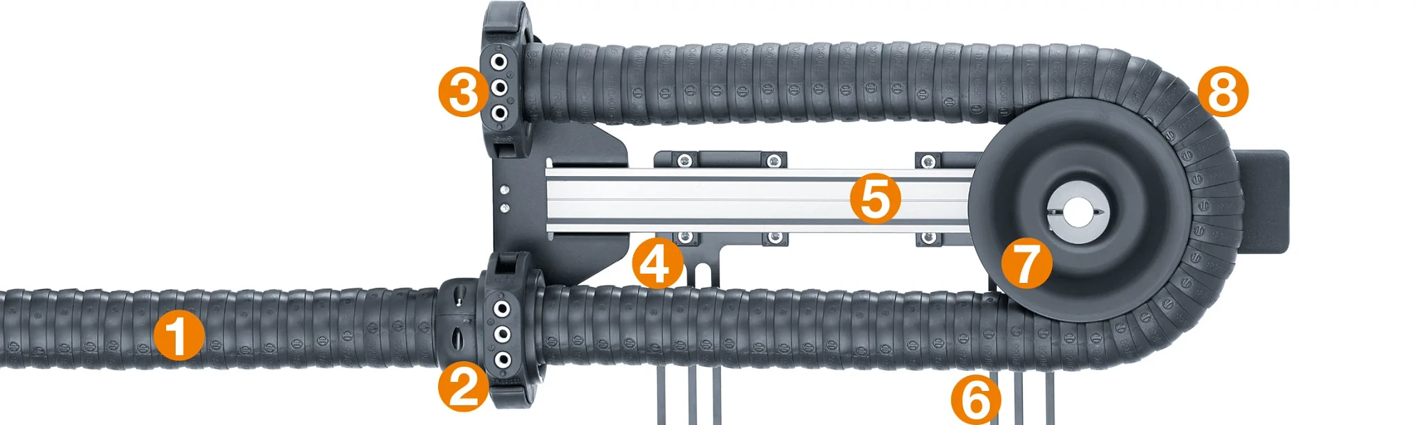 RSE numbered with deflection