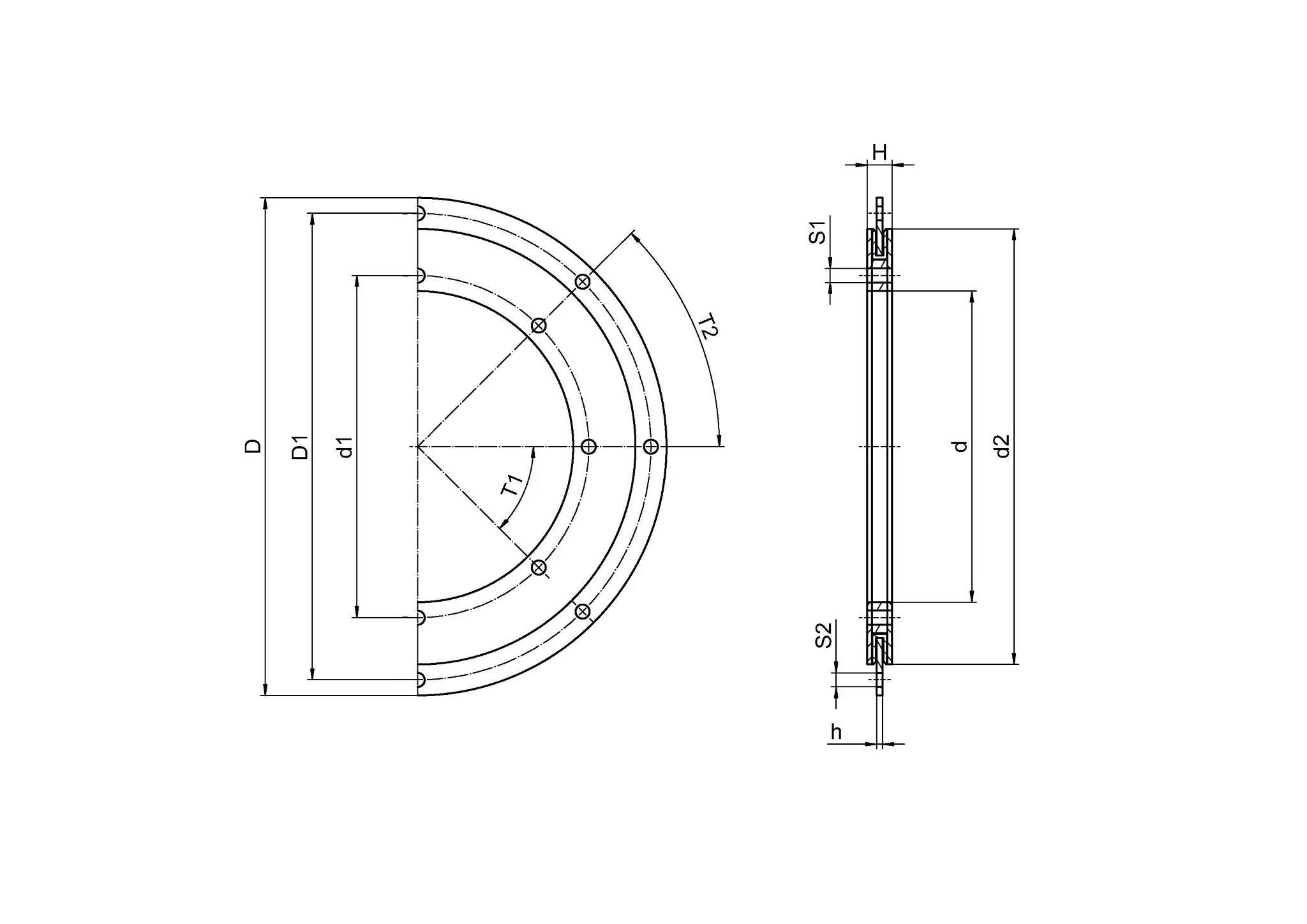 PRT-06-100-OE technical drawing
