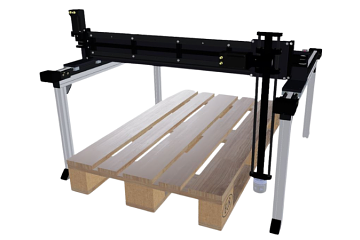 Plug to Program robot cell for automated palletizing - Size S