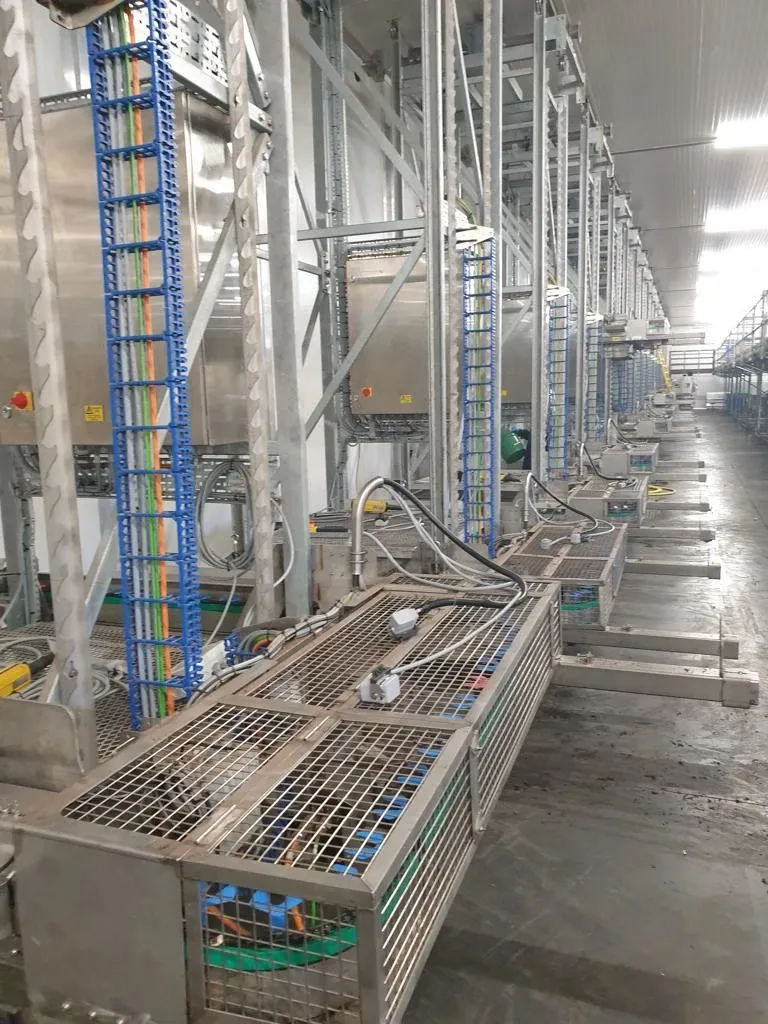 e-chain® TH3 na planta de colheita