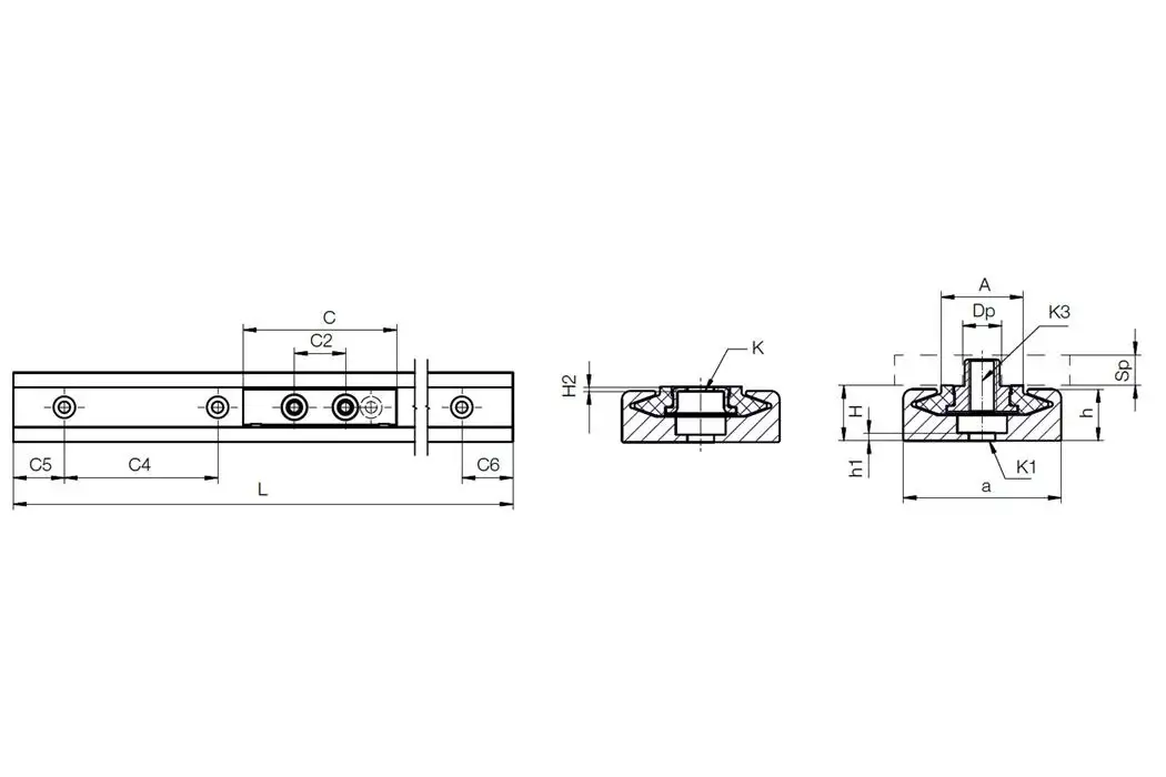 NWV-22-27-60-P38 technical drawing