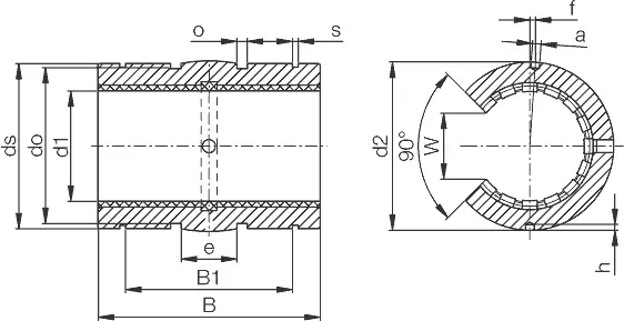 drylin R OJUM diagrama