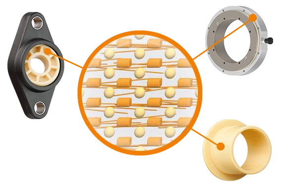 iglidur au microscope