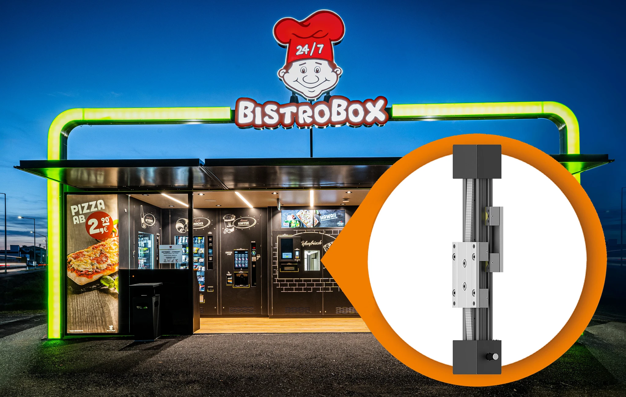 BistroBox pizza oven