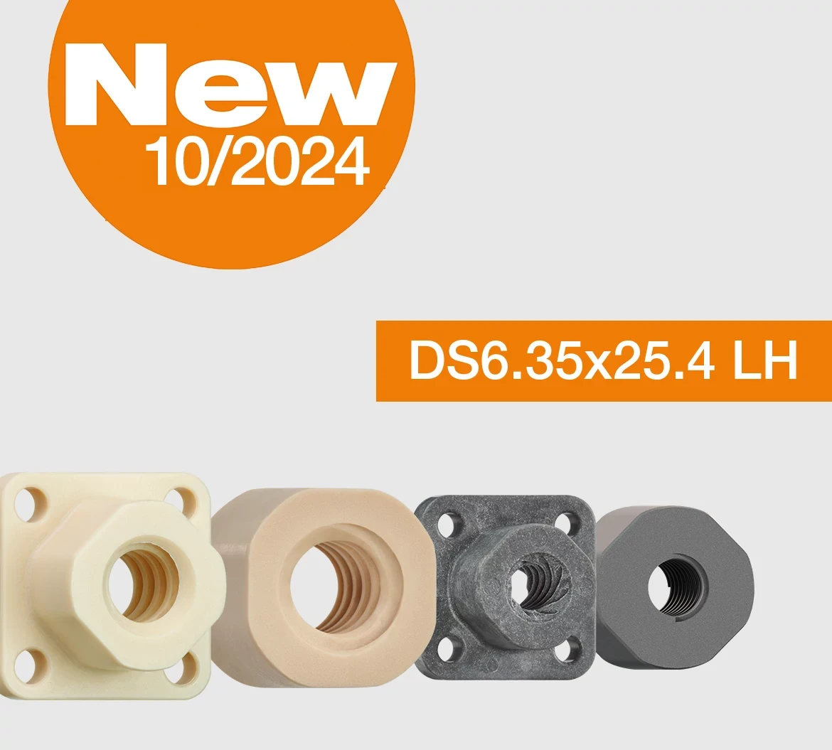 사출 성형 리드 스크류 너트