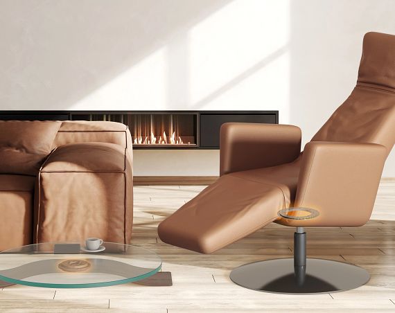 Flipchart mit PRT Drehkranzlager