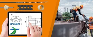 Bahn Bemusterung mit igus Produkten