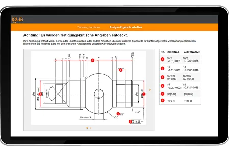 Tolerantiecontrole van tekening