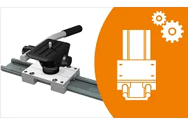 Penggeser kamera dan ikon konfigurator drylin