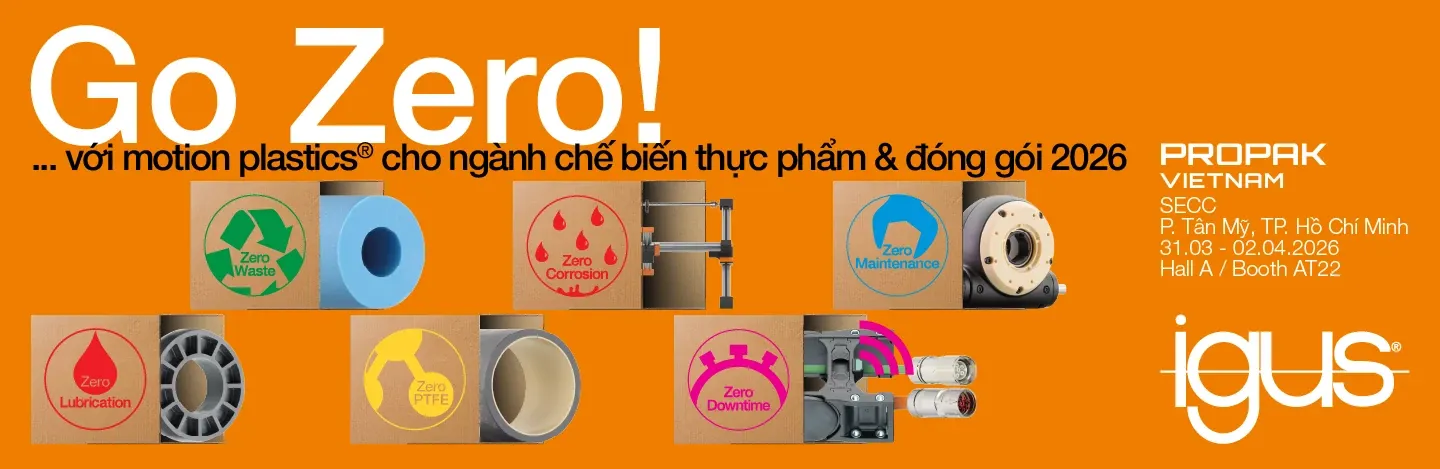 igus tại ProPak Vietnam 2026