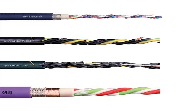 flexible cable for motion applications