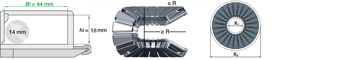 Altura de instalación de twisterband TBHD20