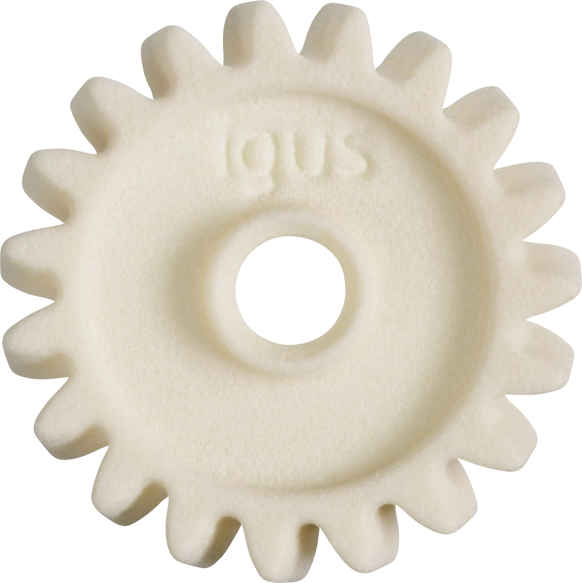 Exemplo de engrenagem impressa em 3D a partir de iglidur i3.