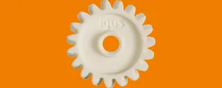 Próbka koła zębatego drukowanego w 3D