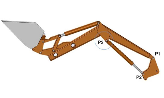 Front loader test rig for plain bearings | igus Australia